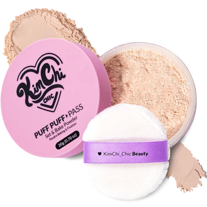 Kimchi Chic Puff Puff Pass Loose Setting Powder front view