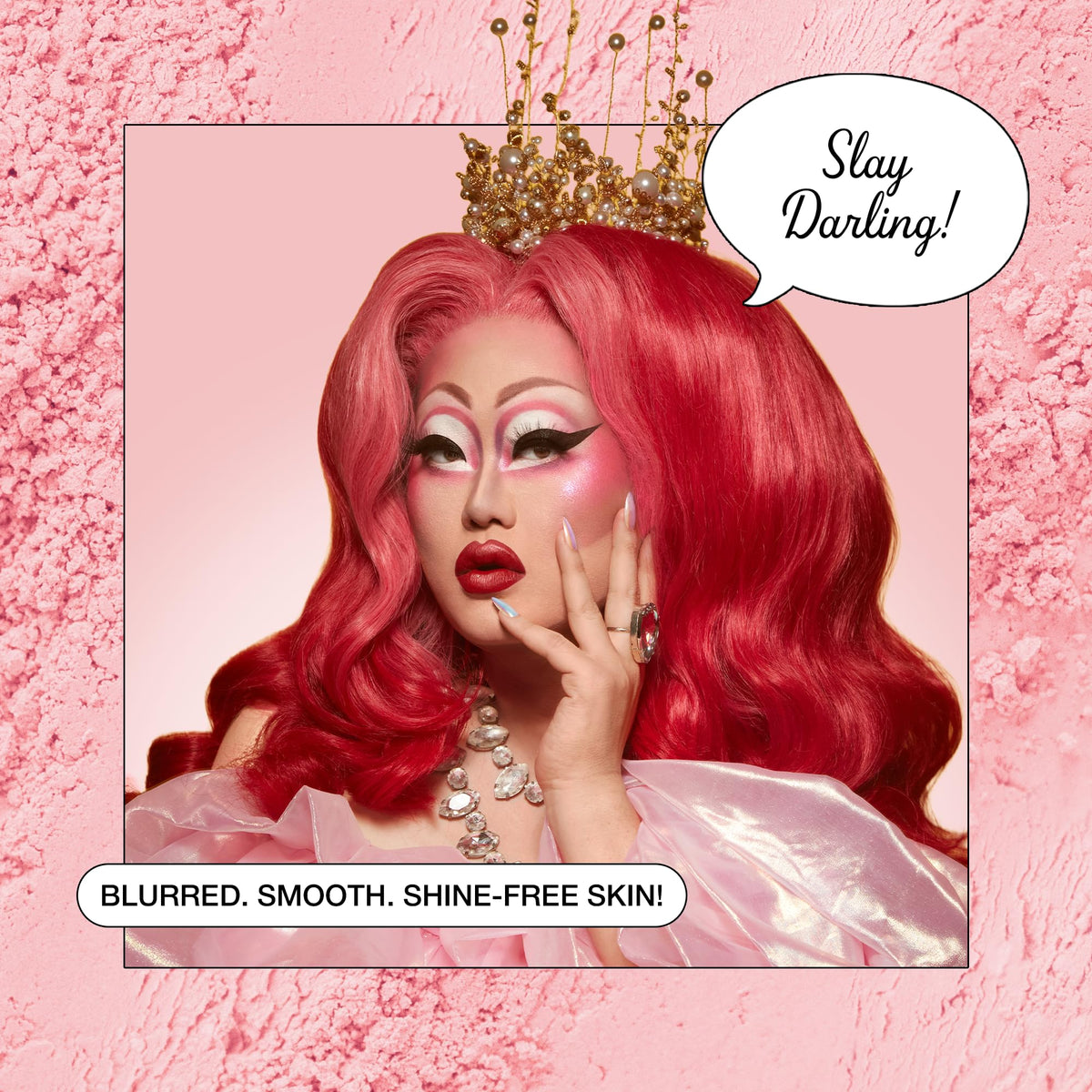 Kimchi Chic Puff Puff Pass Setting Powder displayed on vanity