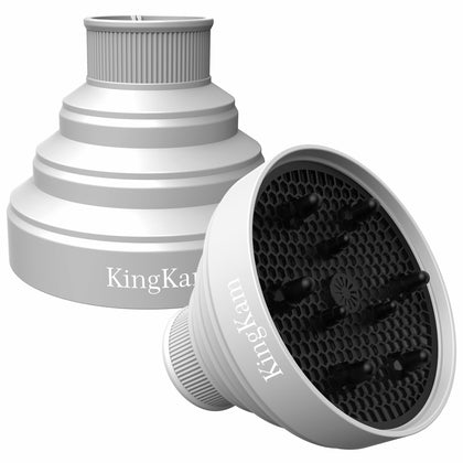 KingKam Collapsible Silicone Hair Diffuser front view