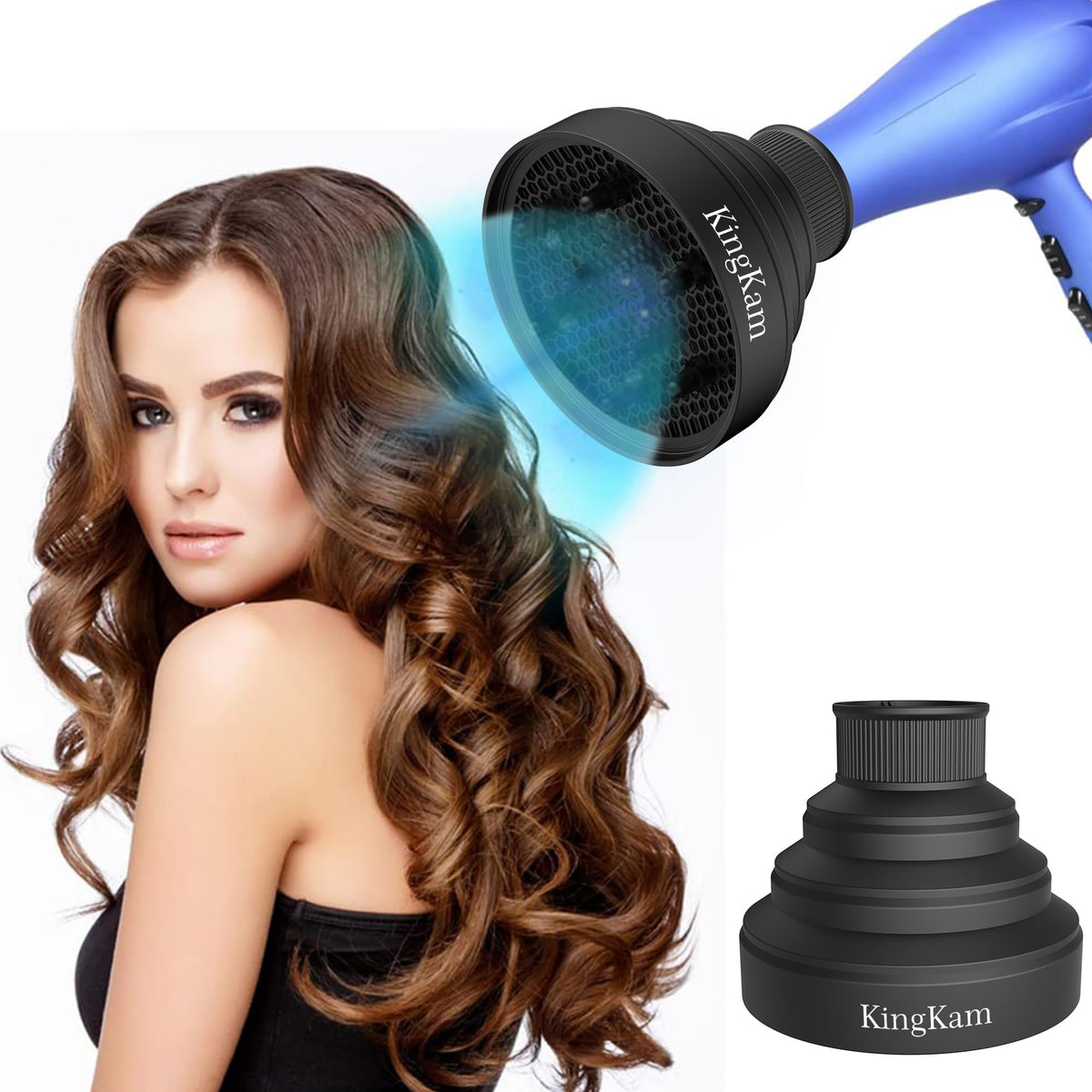 KingKam Hair Diffuser packaging