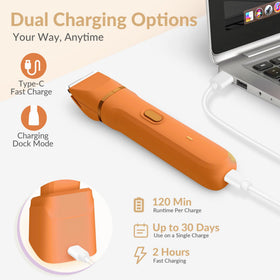 KINGTEE 5-in-1 Electric Bikini Trimmer in packaging