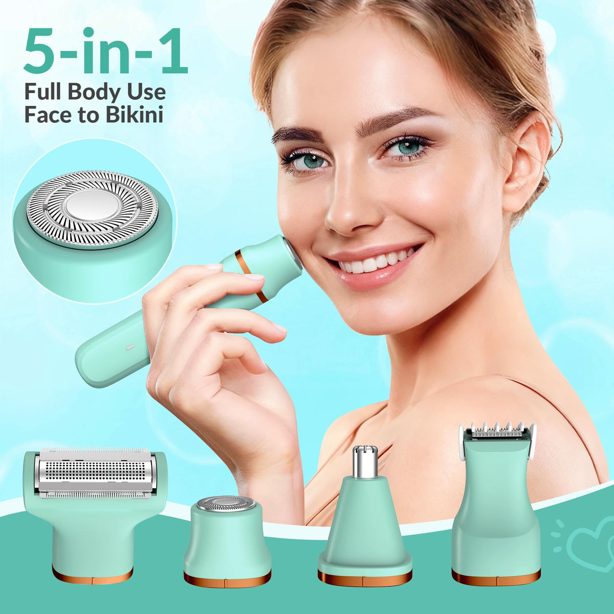 KINGTEE bikini trimmer in a lifestyle setting