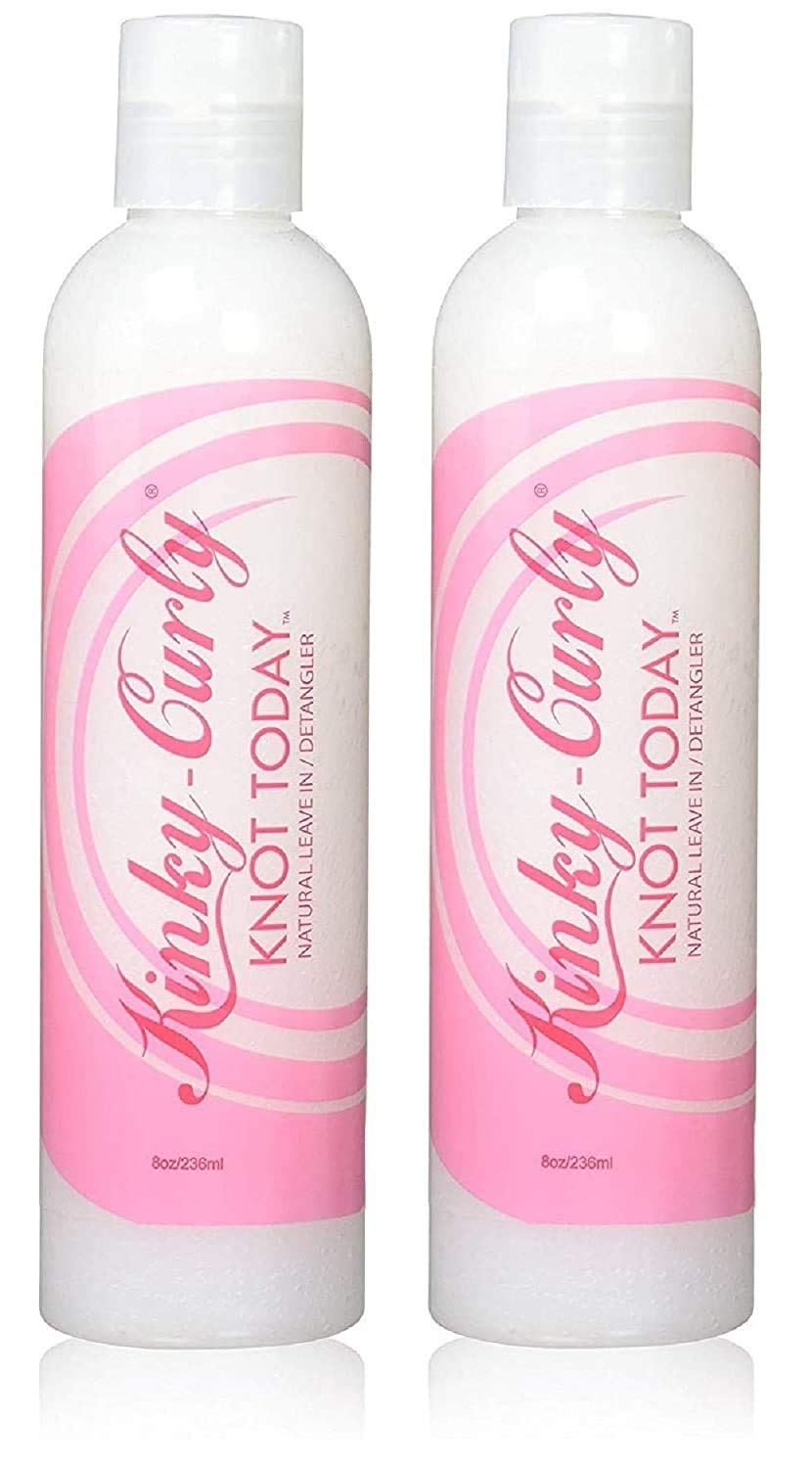 Kinky Curly Knot Today Leave In Conditioner 2 Pack 8 oz front view