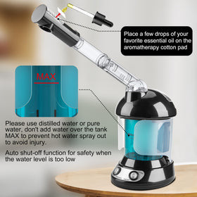 KINLITO steamer on a bathroom counter