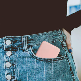 Kintion Pocket Mirror compact size in a handbag