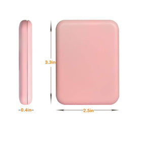 Kintion Pocket Mirror flat open showing hinge mechanism