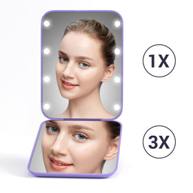 Kintion Pocket Mirror in a handbag showcasing its portability
