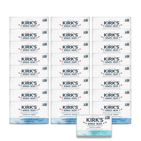 Kirk's Castile Bar Soap Original Fresh Scent 4 oz pack front view