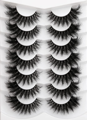 Kiromiro 20mm 8D Cat Eye Mink Lashes front view