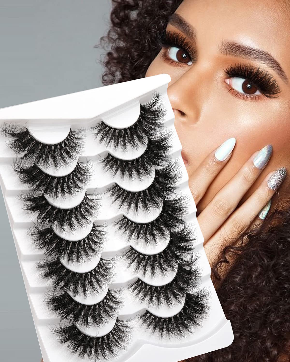 Kiromiro 20mm 8D Cat Eye Mink Lashes with applicator