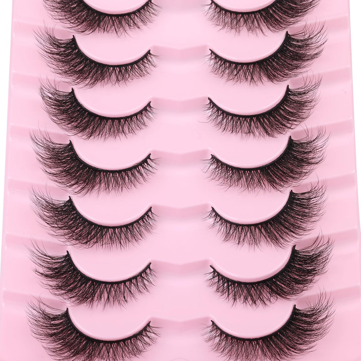 Kiromiro 6D Faux Mink False Lashes on model