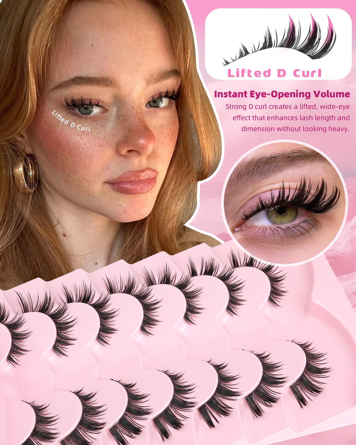 Kiromiro Bunny Lashes soft faux mink material close-up