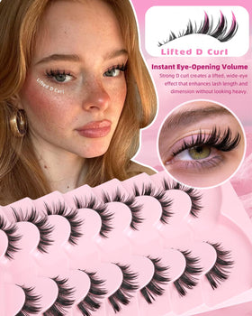 Kiromiro Bunny Lashes soft faux mink material close-up