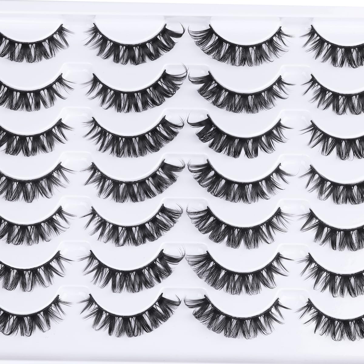 Kiromiro Cat Eye Design False Eyelashes side view