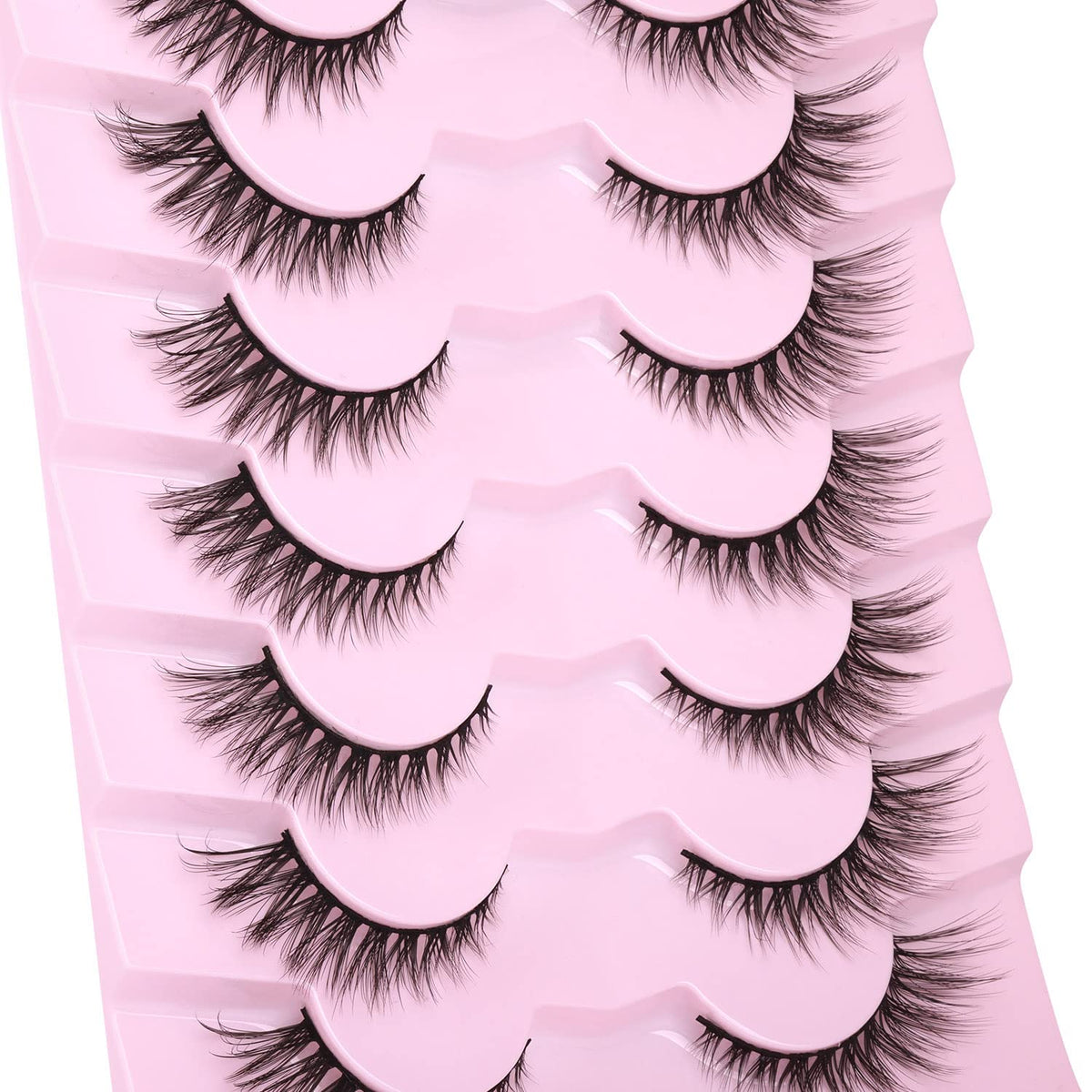 Kiromiro false eyelashes alongside makeup tools