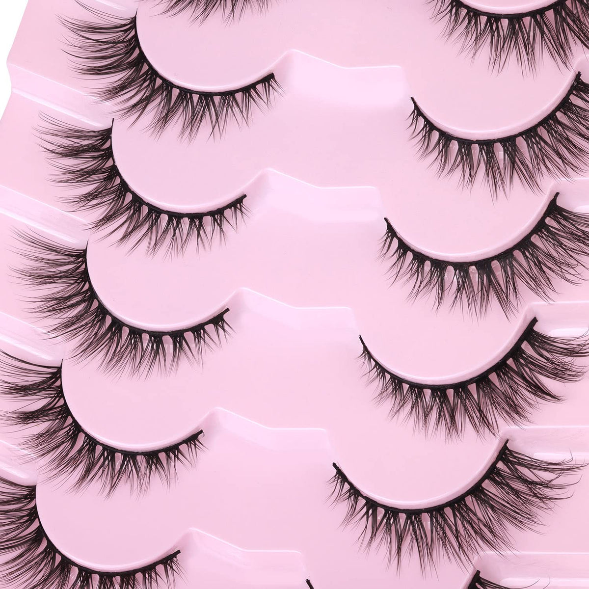 Kiromiro false eyelashes with faux mink fibre detail