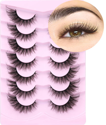 Kiromiro Faux Mink False Eyelashes pack front view