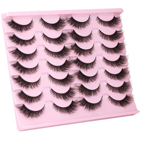 Kiromiro Faux Mink False Lashes showing multiple pairs