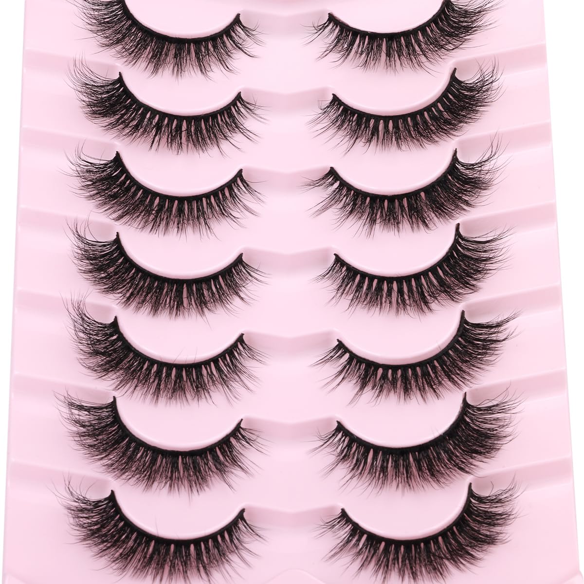 Kiromiro Faux Mink Lashes in a beauty setup with tools