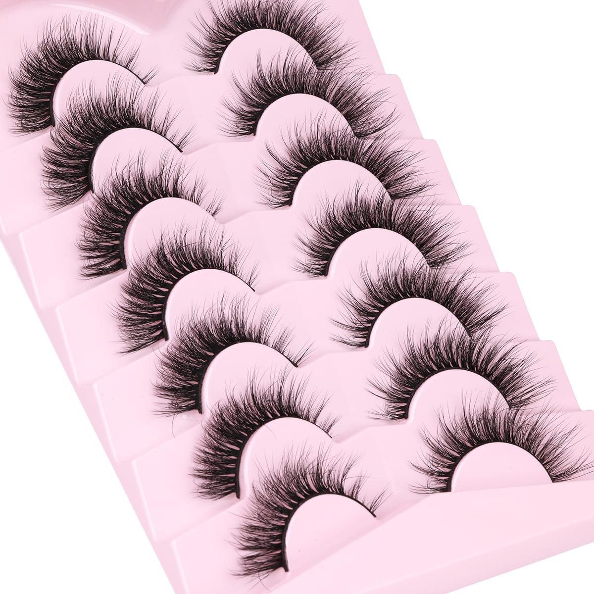 Kiromiro Faux Mink Lashes with application instructions