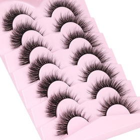 Kiromiro Faux Mink Lashes with application instructions