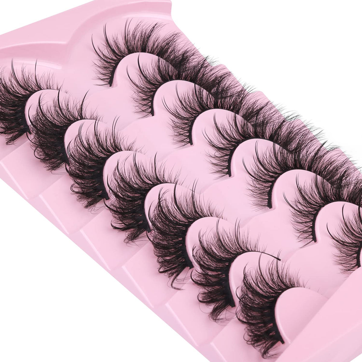 Kiromiro Fox Eye Lashes in hand for size reference