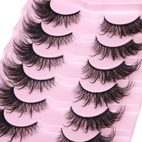 Kiromiro Fox Eye Lashes packaging displaying product details