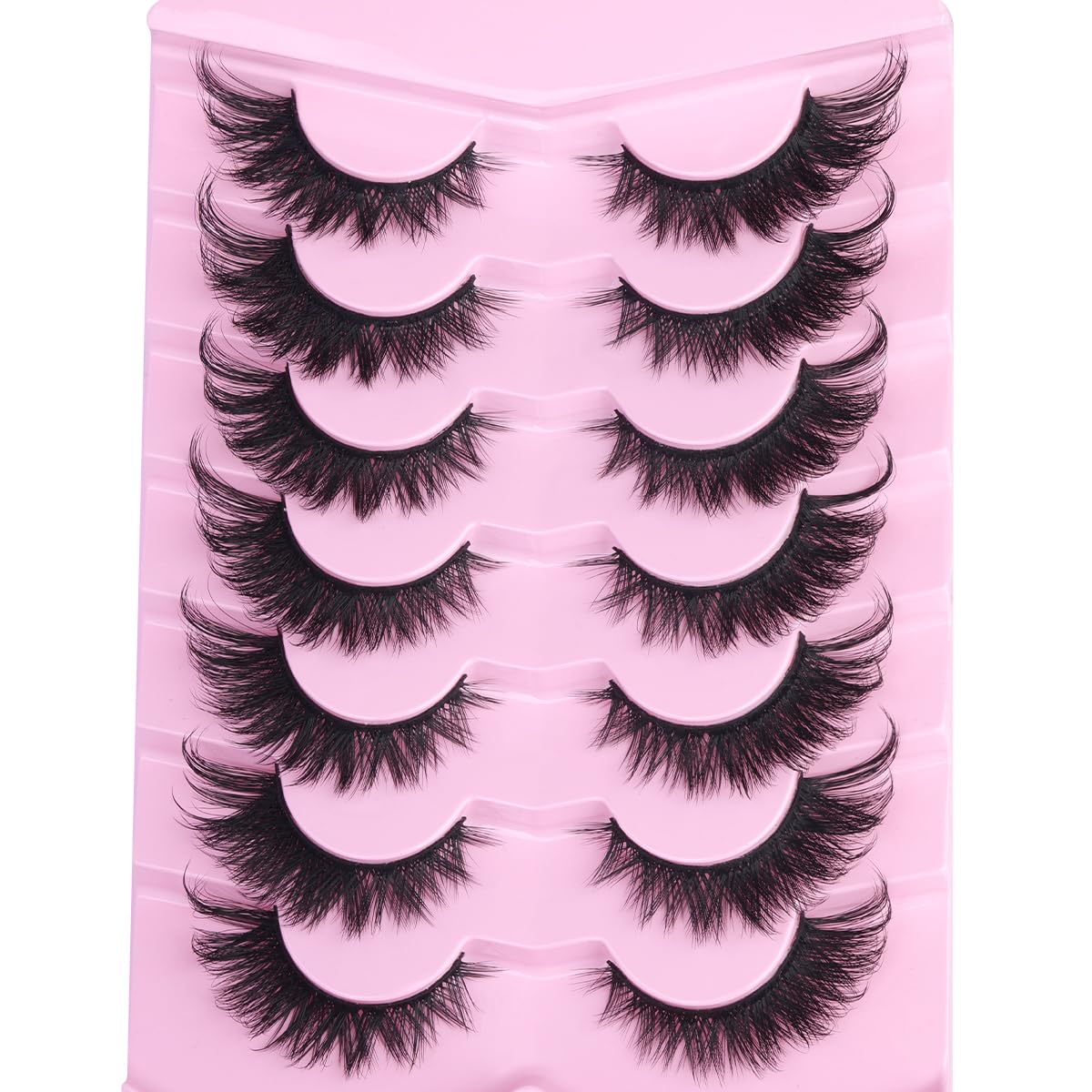 Kiromiro Fox Eye Lashes with glue and applicator for easy use