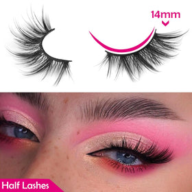 Kiromiro Half Lashes Fox Eye 20mm side view
