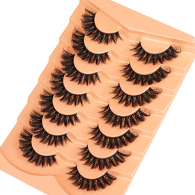 Kiromiro Mink False Eyelashes shown in a beauty setup