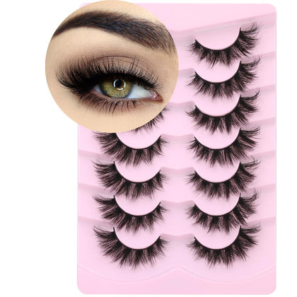 Kiromiro Mink Lashes 3D Volume Cat Eye front view