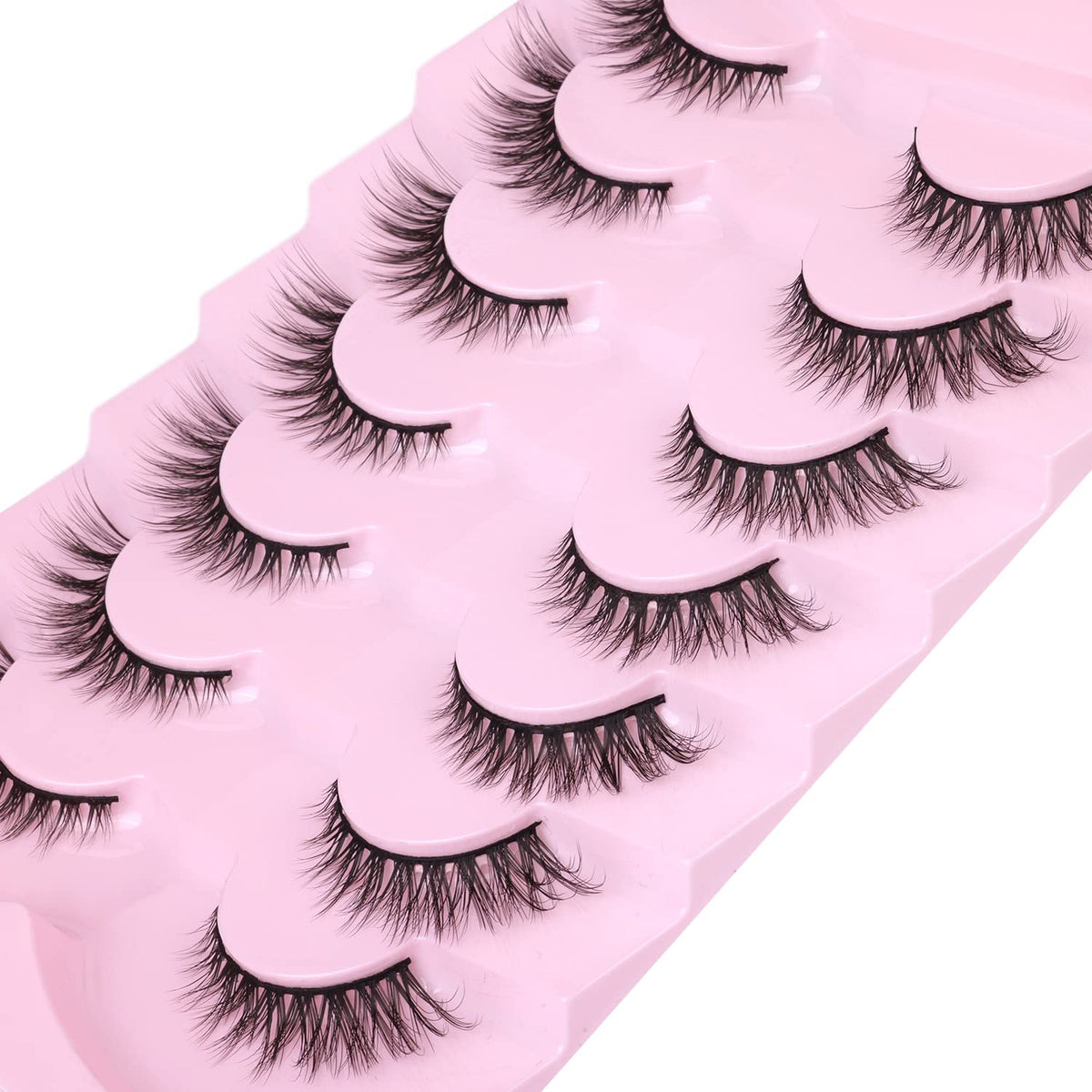 Kiromiro Natural Look False Eyelashes displayed in packaging