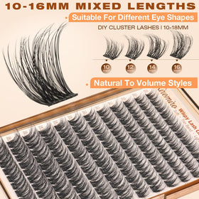 Kiromiro Wispy Lash Clusters with applicator