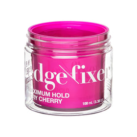 KISS COLORS & CARE Maximum Hold Edge Fixer Gel 100ml with lid open