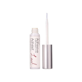 KISS Lash Couture Strip Lash Adhesive clear formula application
