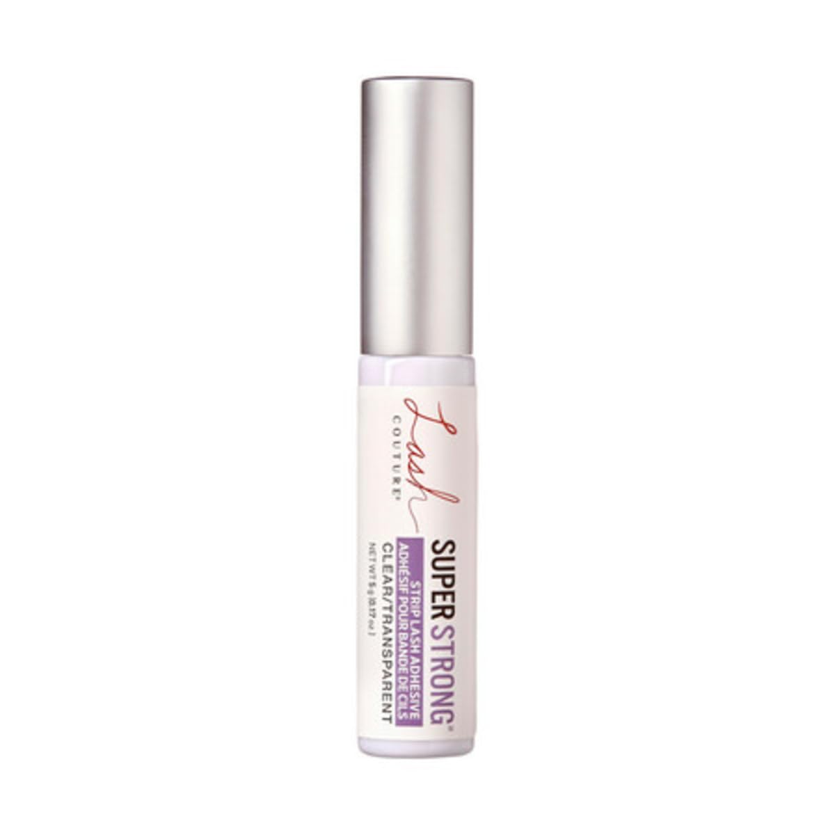 KISS Lash Couture Strip Lash Adhesive on makeup table with lashes