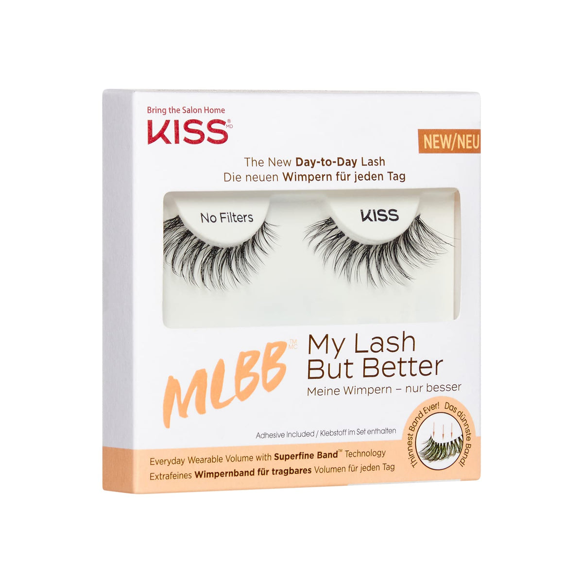 KISS My Lash But Better False Eyelashes close-up view