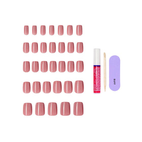 KISS Press On Nails 'Felicity' with manicure stick and mini file