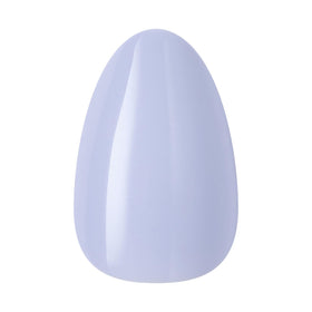 KISS Press On Nails 'Flee' blue with nail glue and file