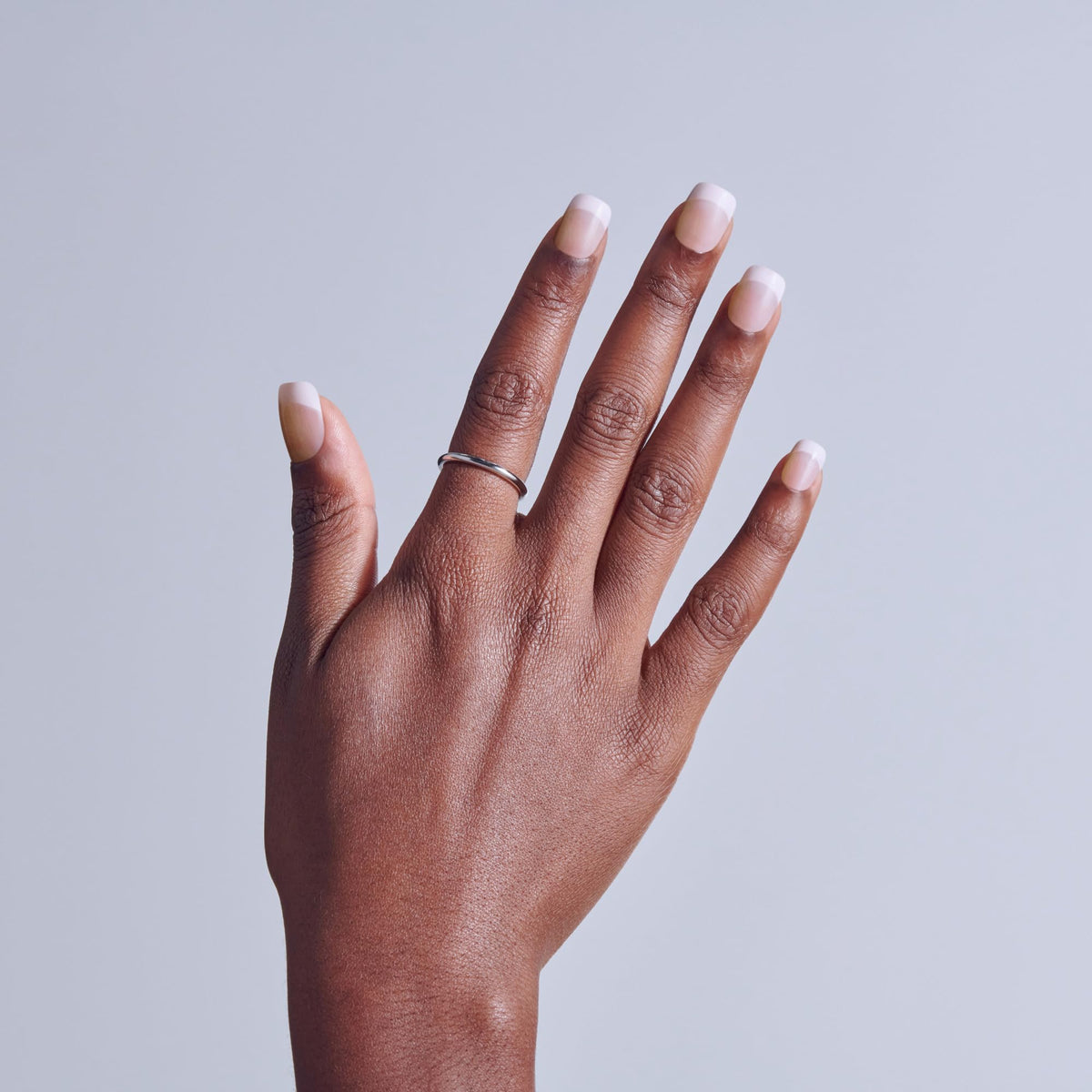KISS Press On Nails 'Your Moment' Pink with nail glue and file