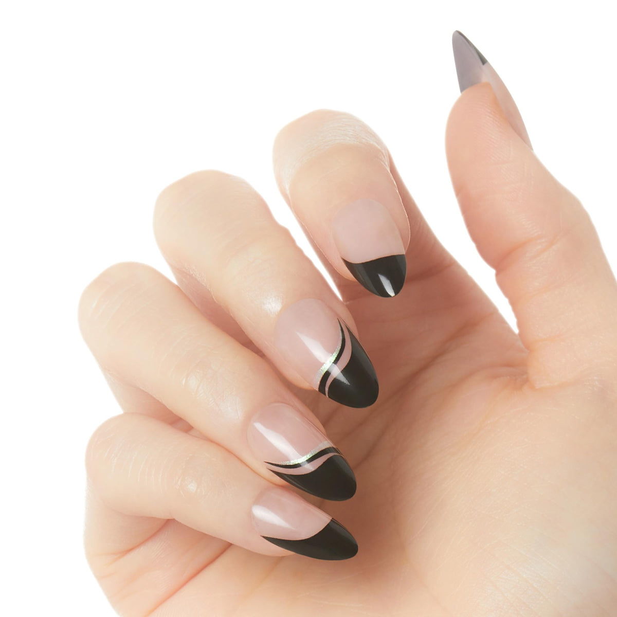 KISS Voguish Fantasy Press On Nails displayed on a table