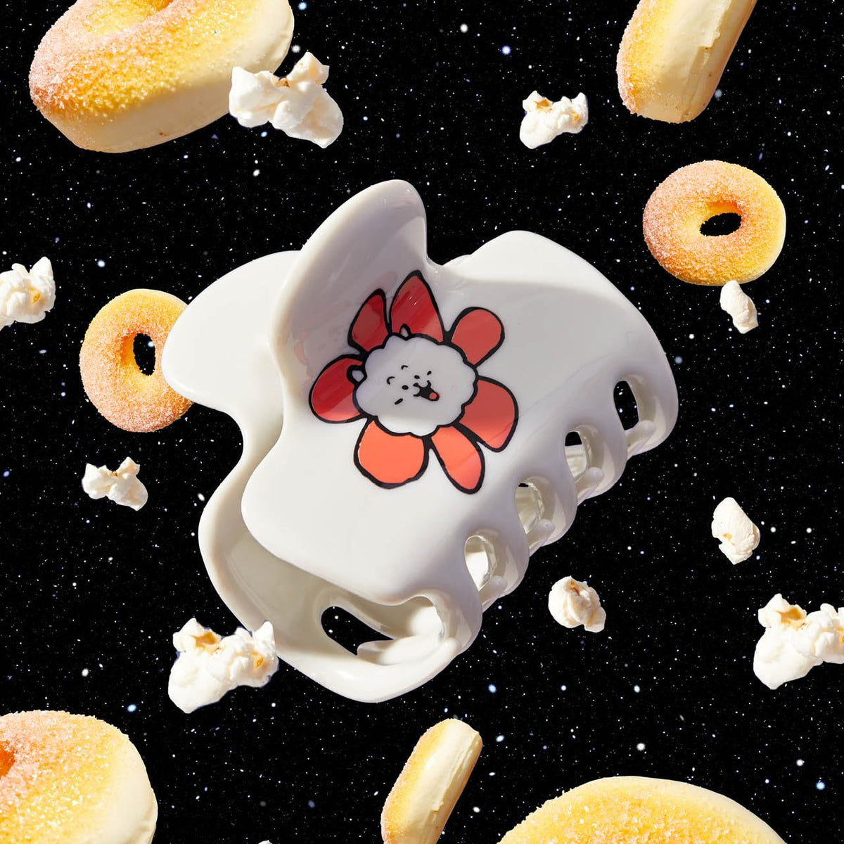 Kitsch BT21 Large Hair Clip RJ packaging display