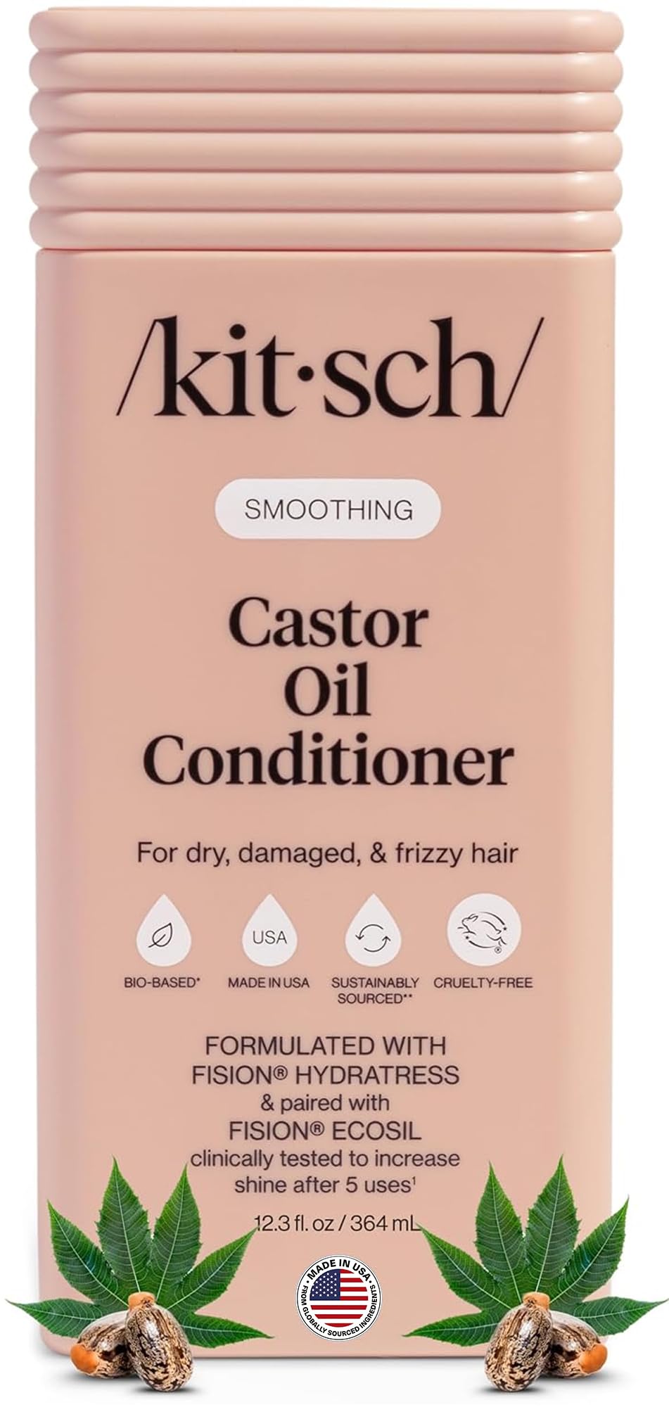 Kitsch Castor Oil Conditioner 12.3 oz front view