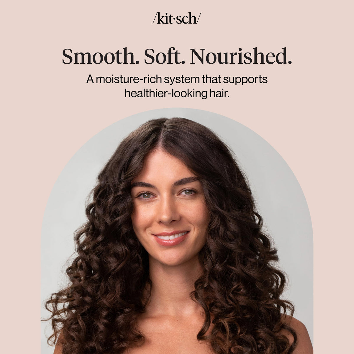 Kitsch Castor Oil Shampoo and Conditioner Set with natural ingredients