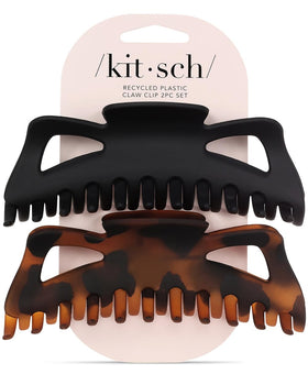 Kitsch Claw Clips lifestyle scene on a vanity