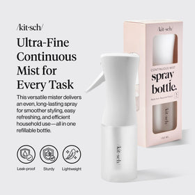 Kitsch Continuous Spray Bottle for Hair side view