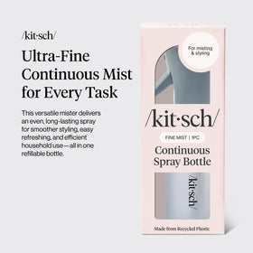 Kitsch Continuous Spray Bottle with water for plant misting