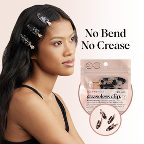 Kitsch Creaseless Hair Clips displayed on a vanity
