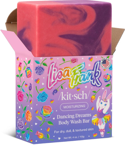 Kitsch Dancing Dreams Shea Butter Body Wash Bar Soap front view