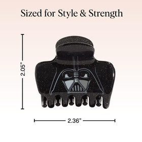 Kitsch Darth Vader Medium Hair Clip with packaging